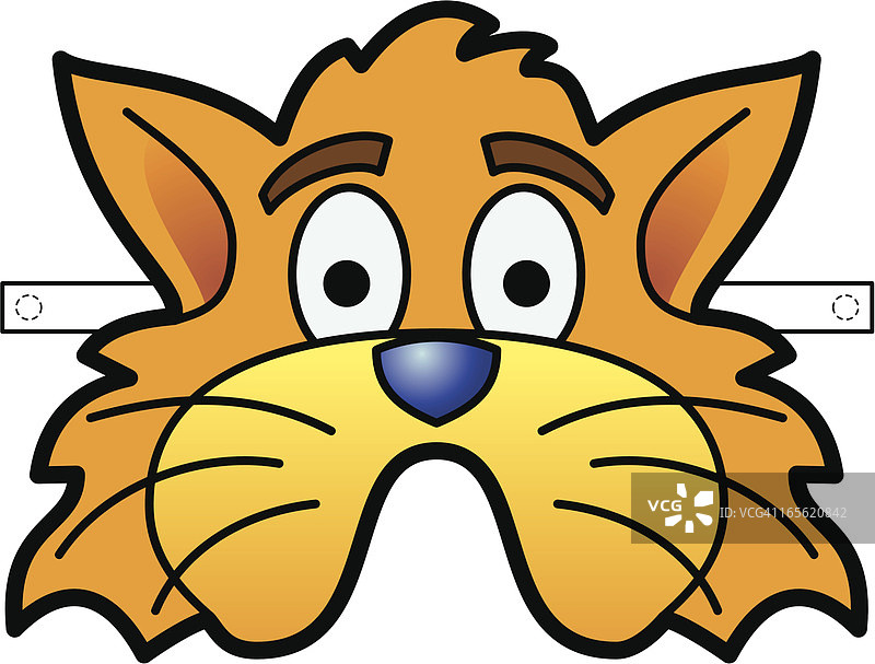 猫面具图片素材