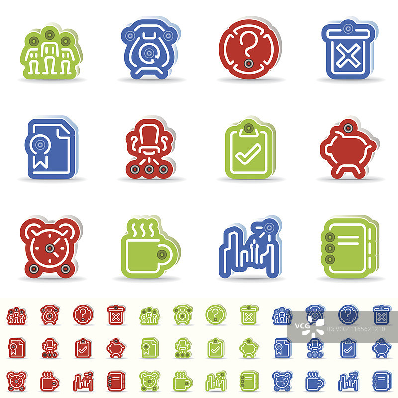 办公图标图片素材