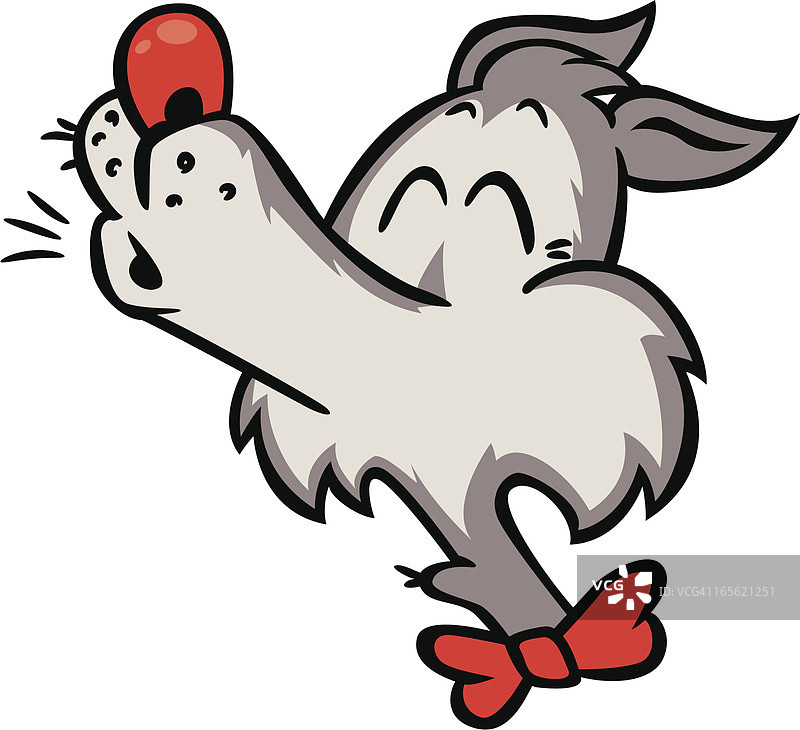 嚎叫的狼图片素材