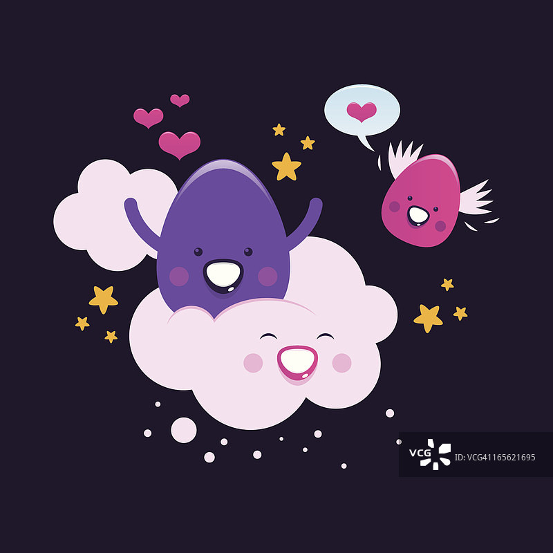 可爱的东西 - 爱的怪物图片素材