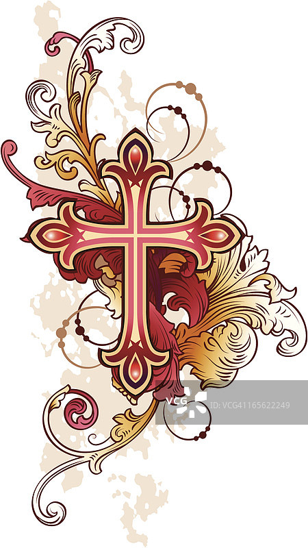 红色十字图片素材