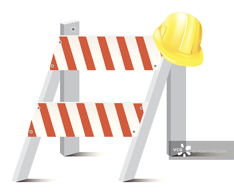 施工标志图片素材