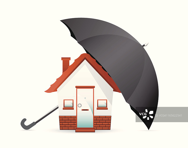 小型安全屋-矢量图片素材