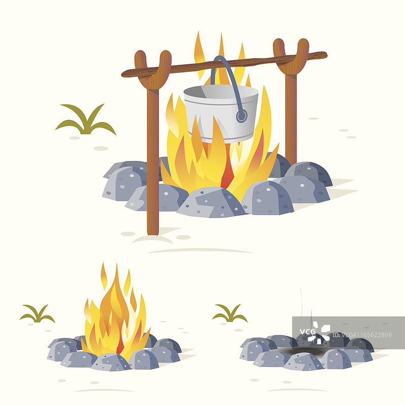 篝火图片素材