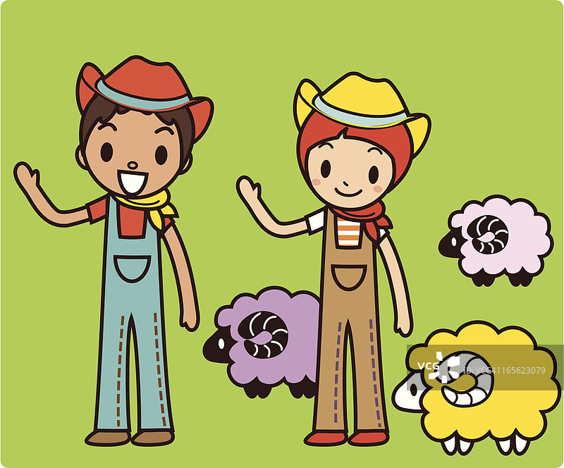 牧场生活方式图片素材