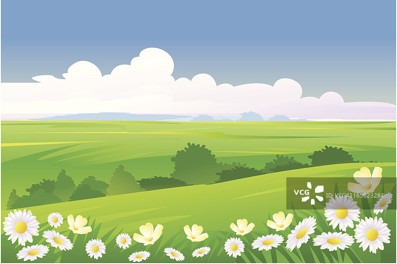 美丽的春天背景图片素材