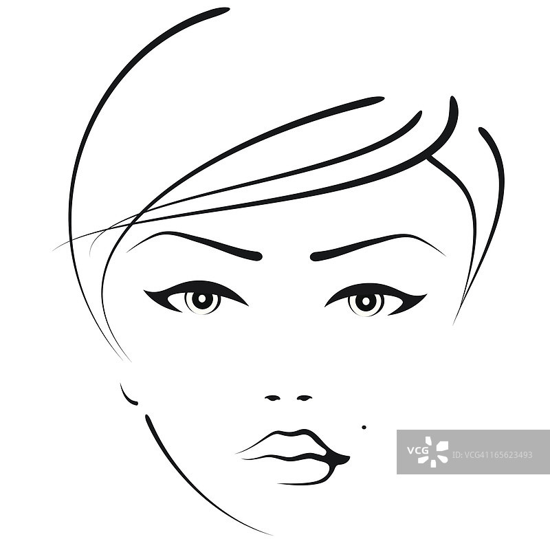 美丽的女人图片素材