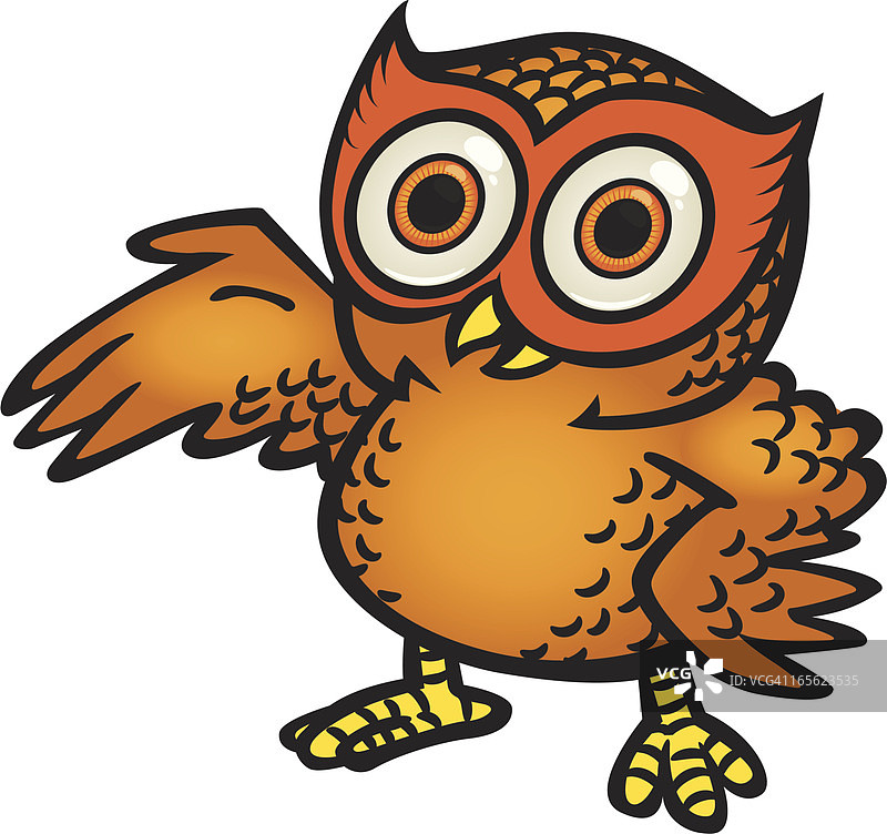 猫头鹰赠礼图片素材