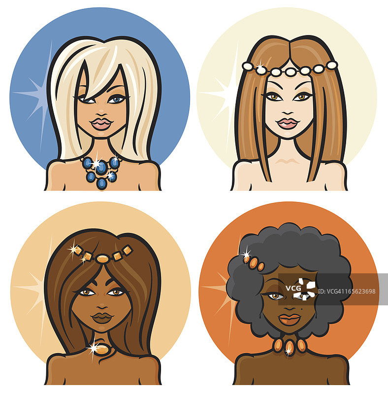 诞生石宝贝：九月至十二月图片素材