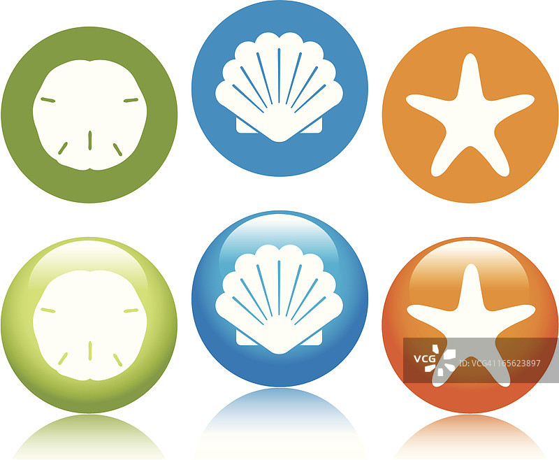 海滩标志图片素材