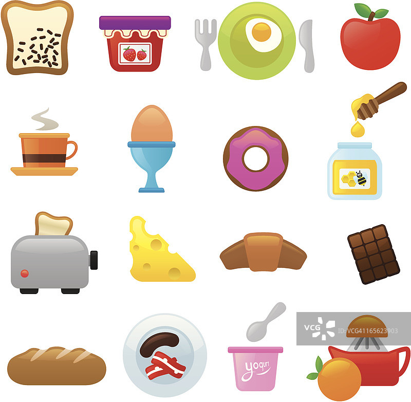 早餐图标 | smoso系列图片素材
