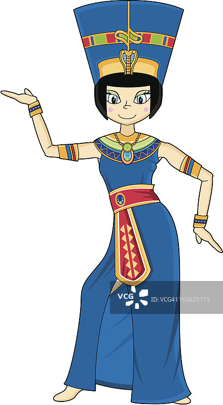 埃及王后纳芙蒂蒂之舞图片素材