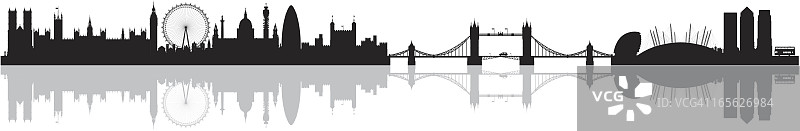 伦敦建筑细节展示图片素材