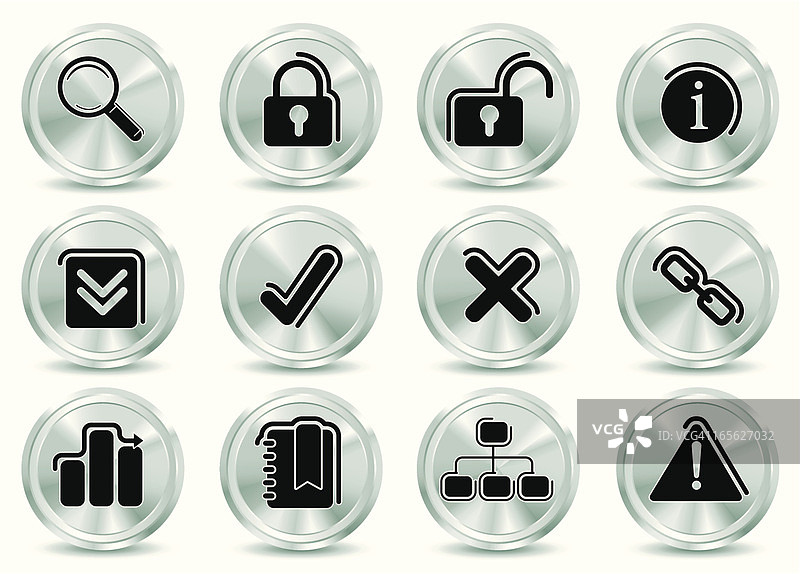 金属图标图片素材