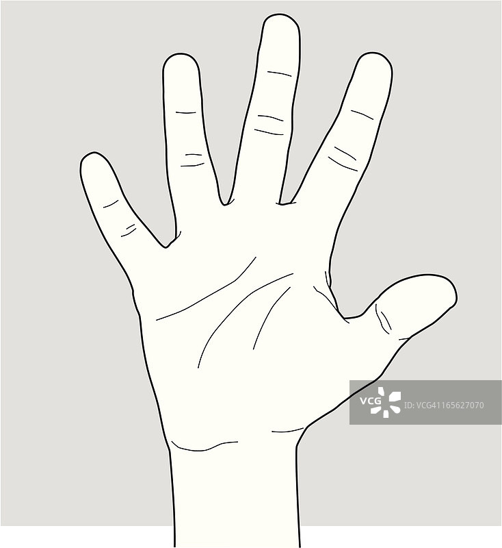 张开的手图片素材