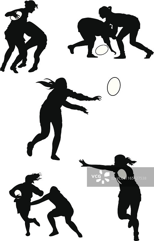 女子橄榄球图片素材