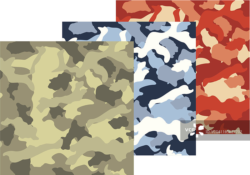 无缝迷彩图案图片素材