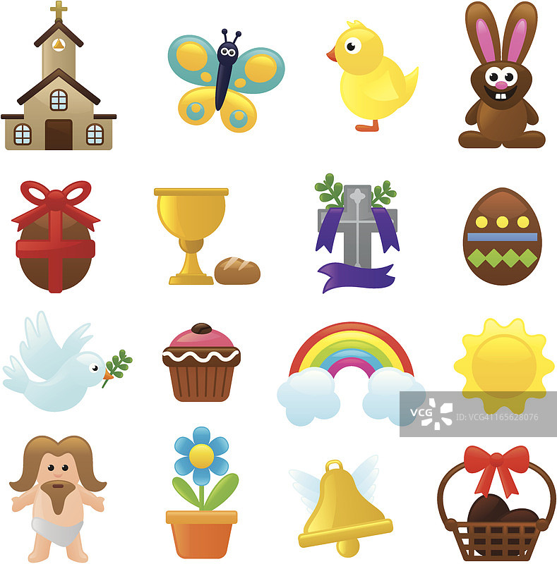 复活节图标｜smoso系列图片素材