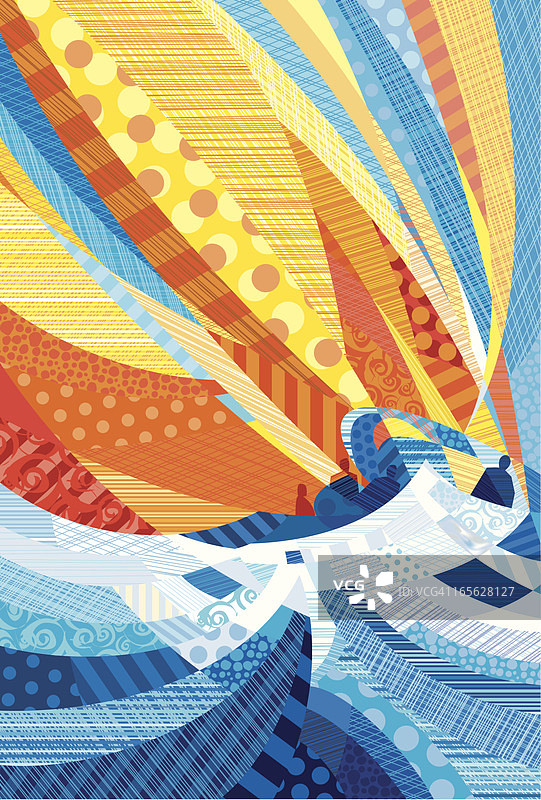 波涛汹涌的海面图片素材