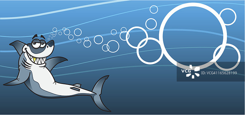 大白鲨banner图片素材