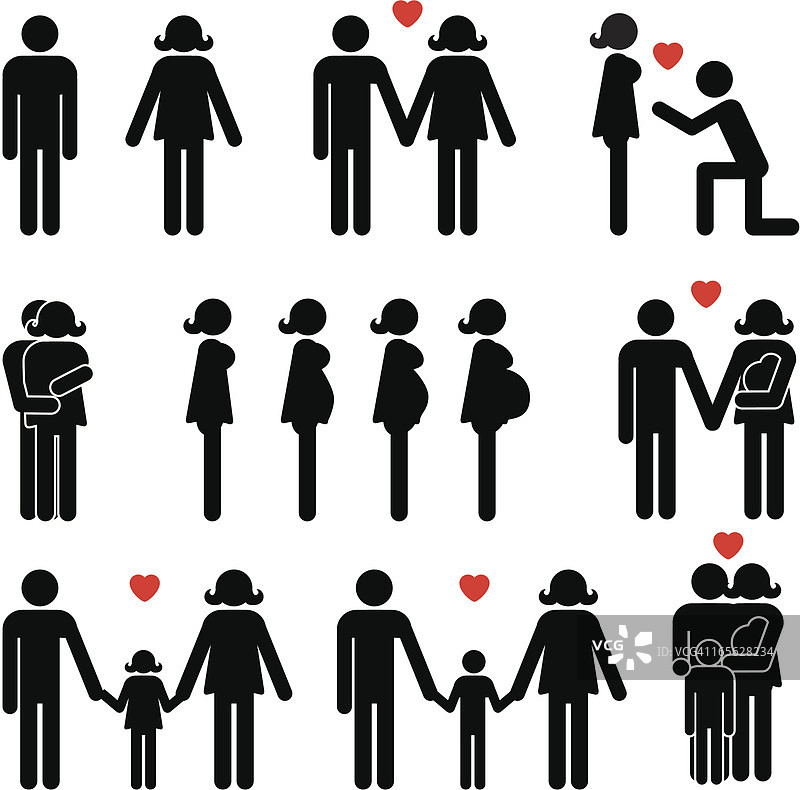 组建家庭图片素材