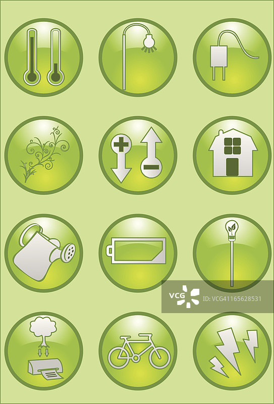 绿色图标图片素材