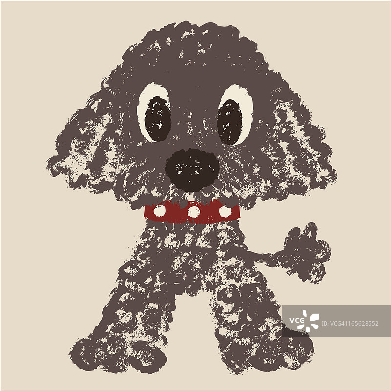 葡萄牙水犬图片素材