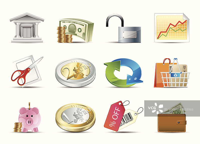商业与金融图标图片素材