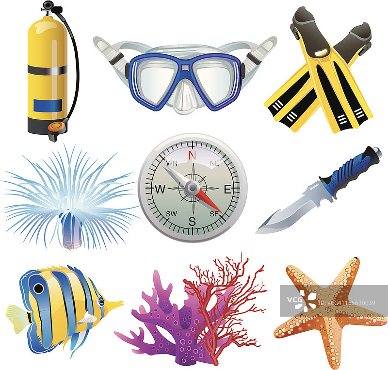 潜水图片素材