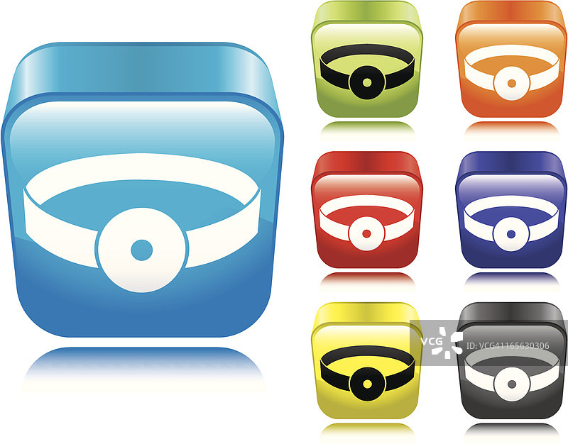 医生反光镜图标图片素材