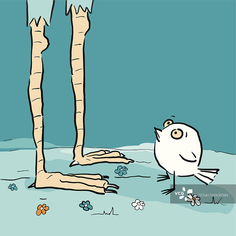 自作聪明 - 曾经觉得自己渺小吗？图片素材