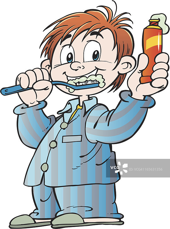 刷牙图片素材