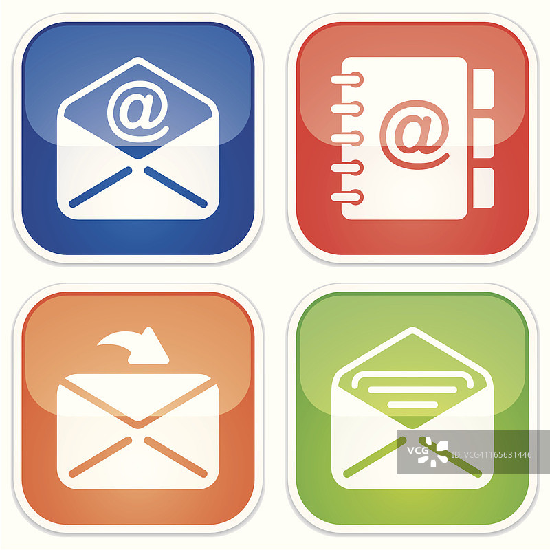 Quadro Glossy迷你通信套装图片素材