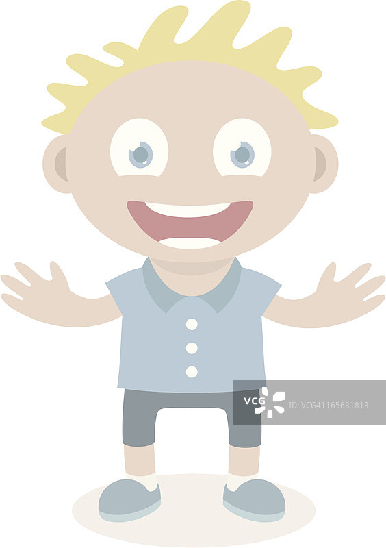 卡通男孩角色图片素材