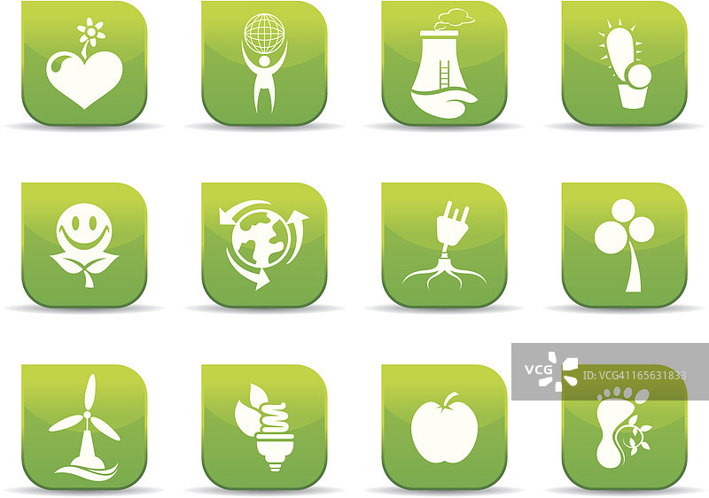 环境保护图标图片素材