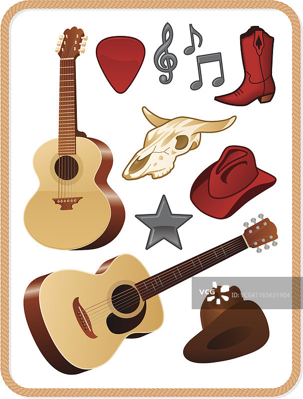 乡村音乐包图片素材