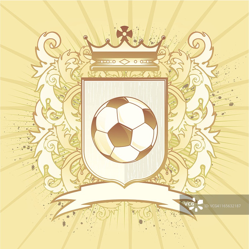 足球盾牌图片素材