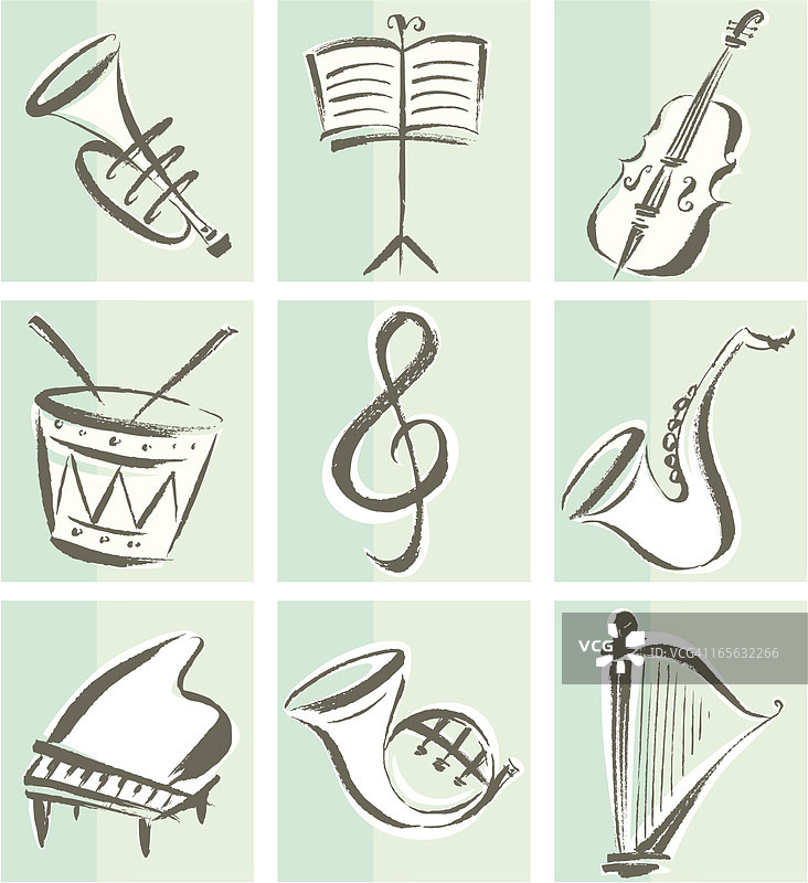 乐器图标图片素材