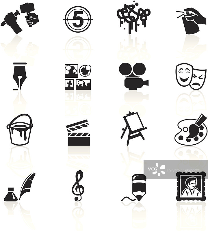 黑色符号 - 艺术图片素材