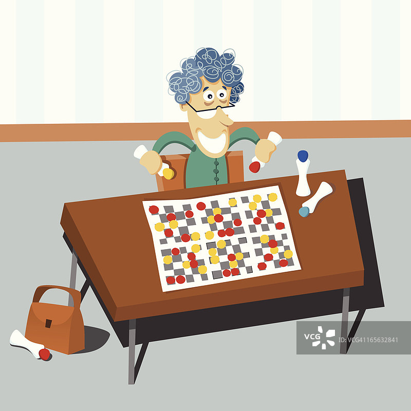 宾果游戏奶奶图片素材