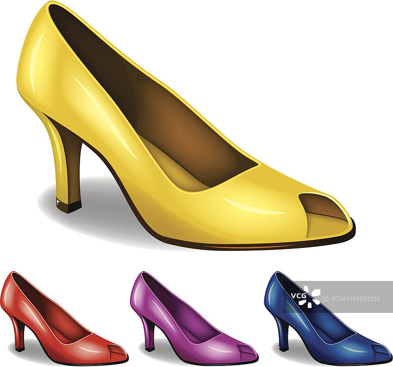 女士鞋图片素材