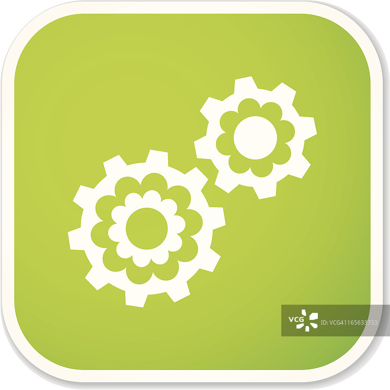 生态工业方形贴纸图片素材