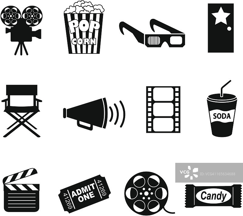 电影图标图片素材