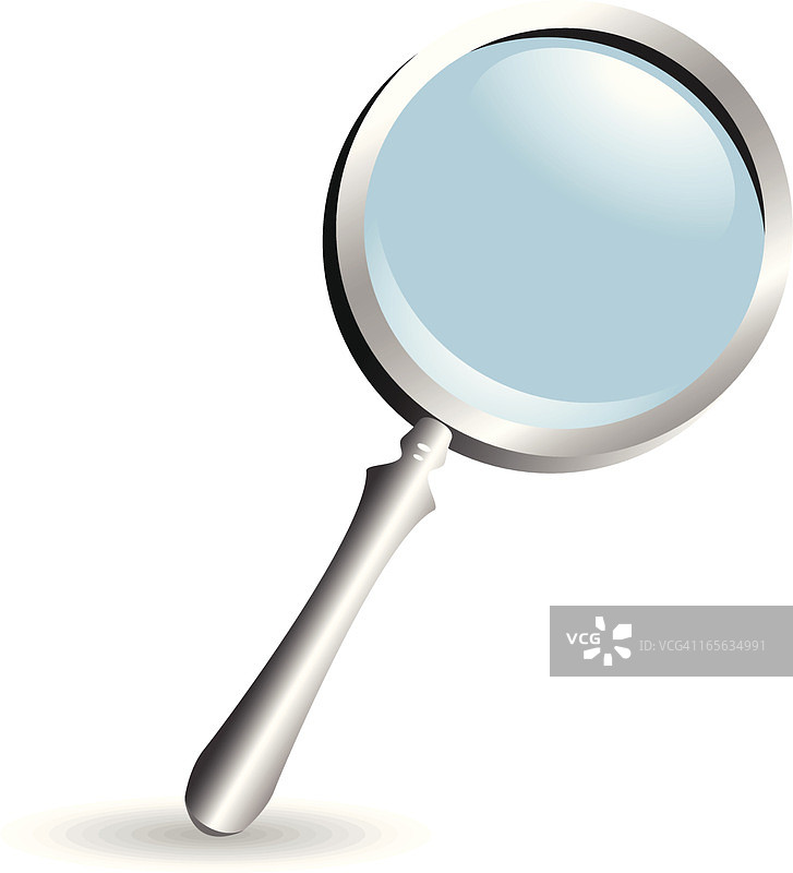 放大镜图片素材