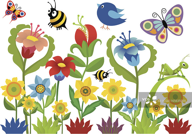 花园景色图片素材