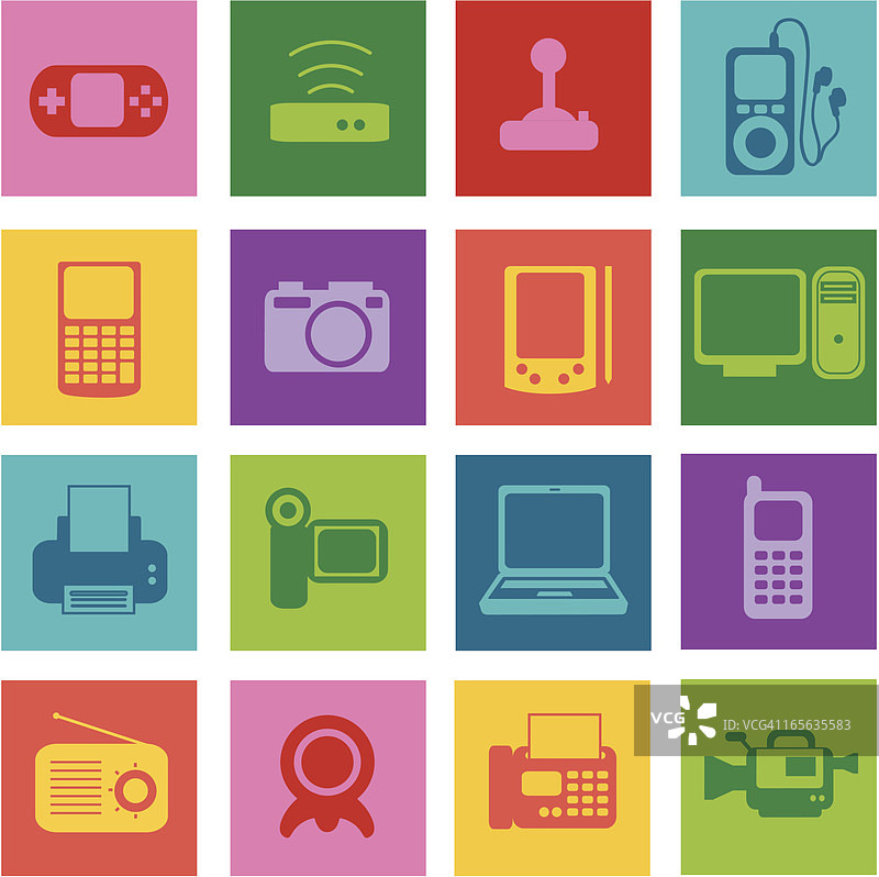 电子波普图片素材