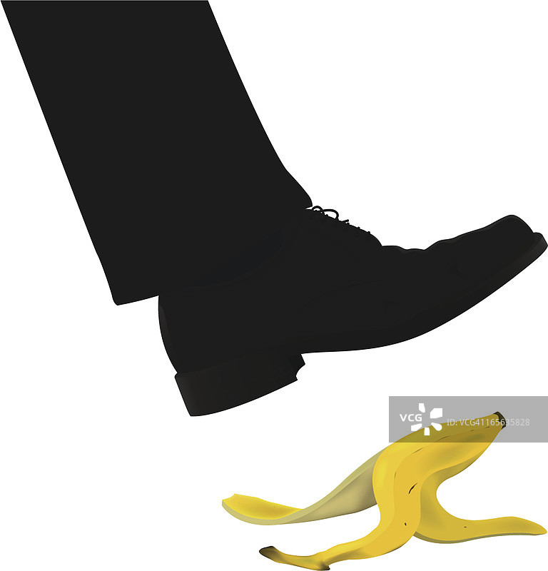 香蕉和鞋子图片素材