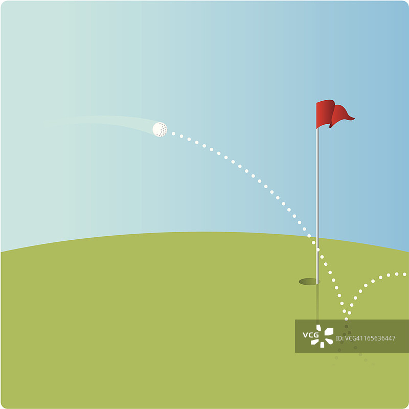 无目标高尔夫图片素材