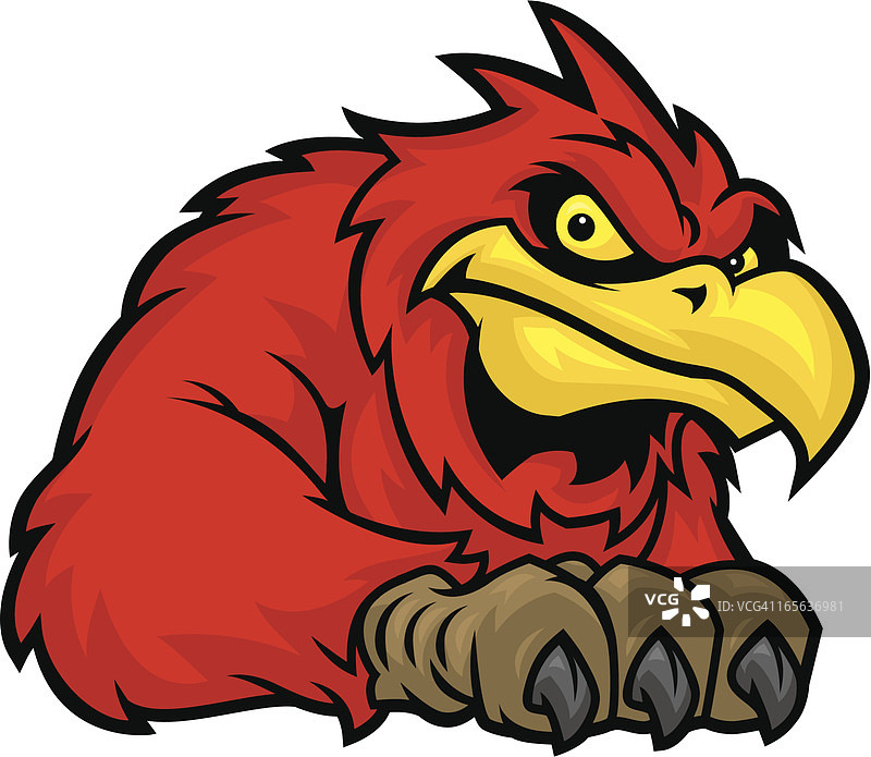 红雀吉祥物图片素材