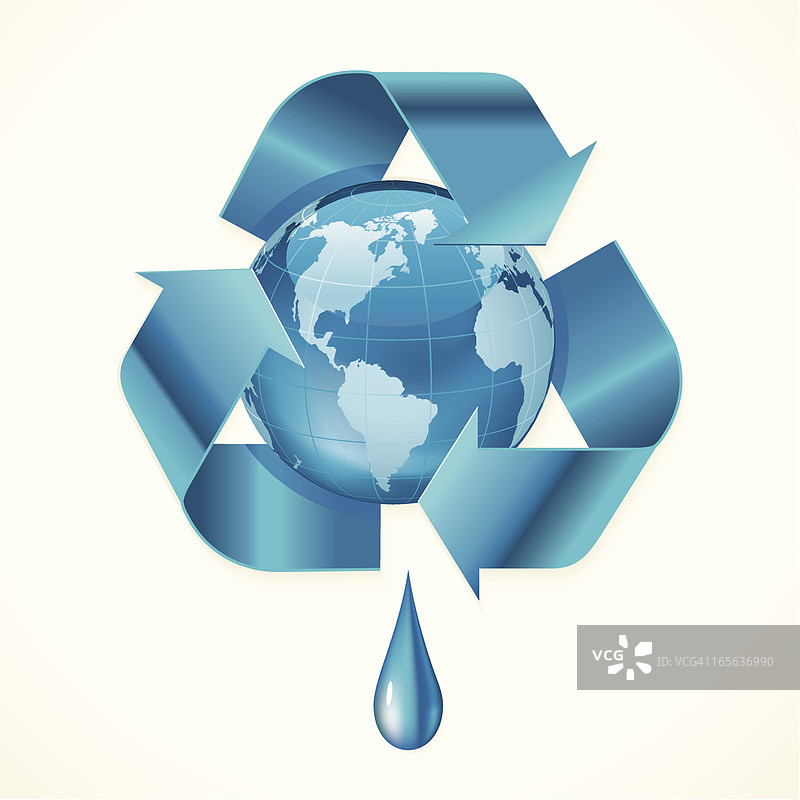 地球水循环图标图片素材